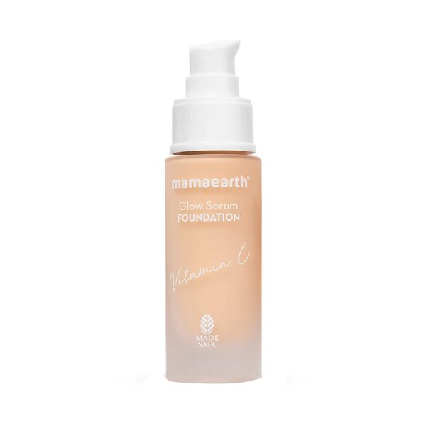 Mamaearth Glow Serum Foundation - 01 Ivory Glow (30ml) - Mamaearth