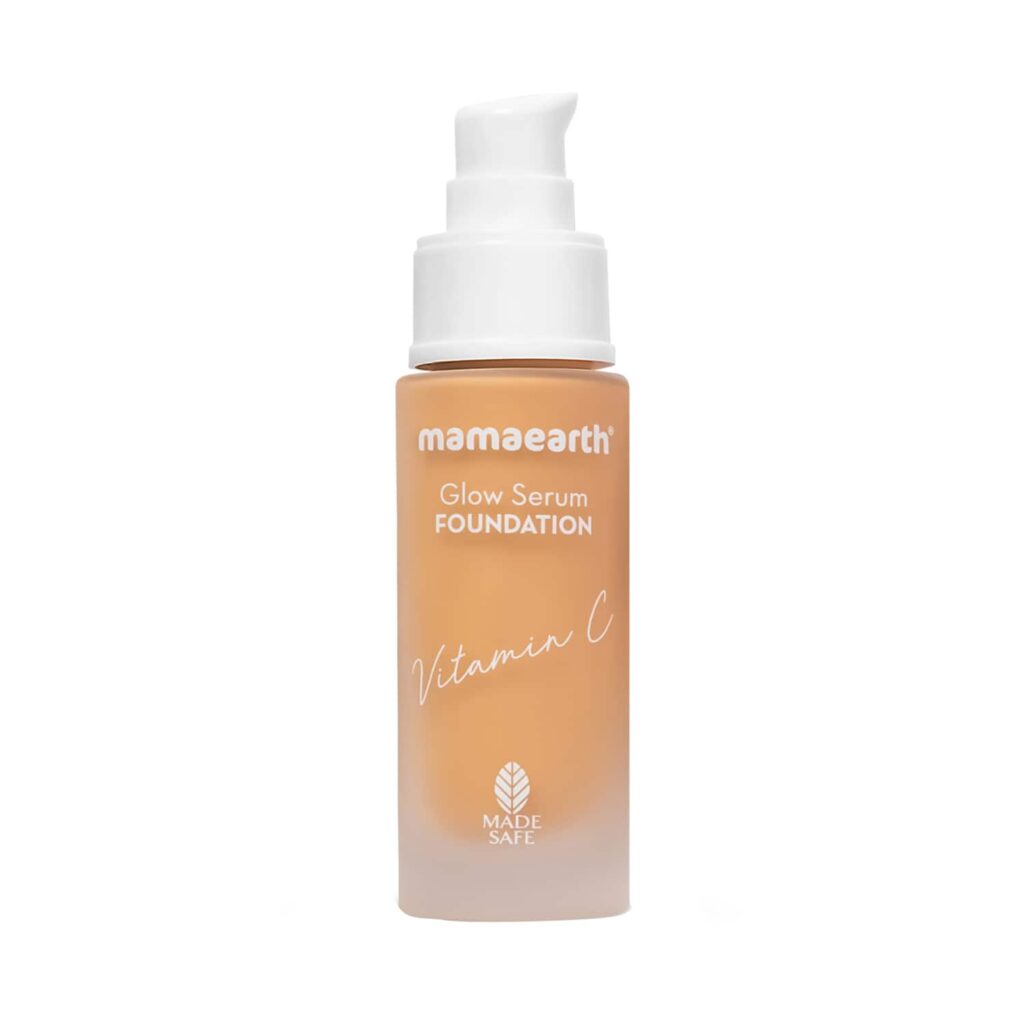 Mamaearth Glow Serum Foundation - 04 Sand Glow (30ml) - Mamaearth