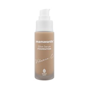 Mamaearth Glow Serum Foundation With Vitamin C & Turmeric - 08 Natural Glow (30ml) - Mamaearth