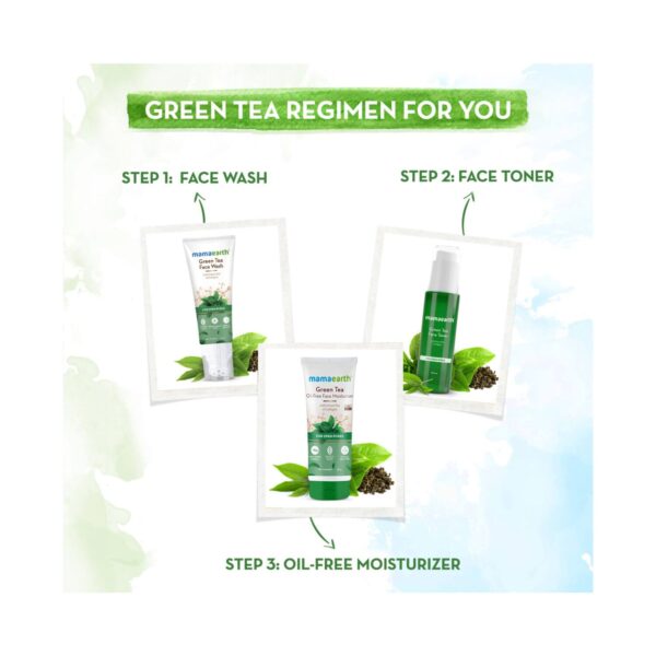 Mamaearth Green Tea Face Toner With Green Tea & Collagen For Open Pores (100ml) - Mamaearth