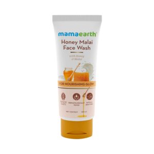 Mamaearth Honey Malai Face Wash (100ml) - Mamaearth