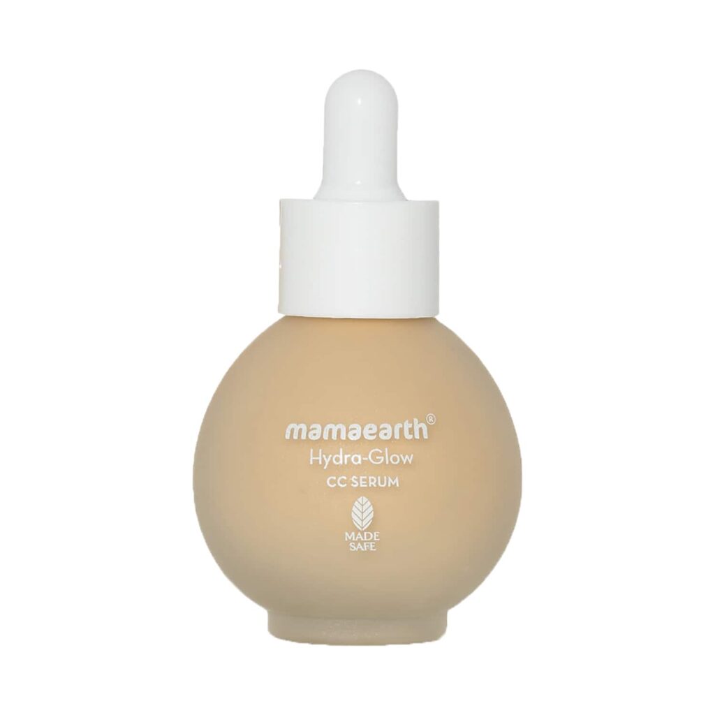 Mamaearth Hydra-Glow CC Serum With Vitamin C & Hyaluronic Acid - 01 Vanilla (30ml) - Mamaearth