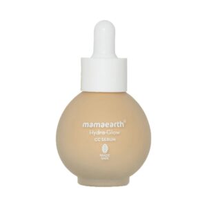 Mamaearth Hydra-Glow CC Serum With Vitamin C & Hyaluronic Acid - 01 Vanilla (30ml) - Mamaearth