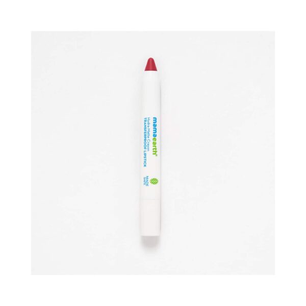 Mamaearth Hydra-Matte Crayon Transferproof Lipstick - 01 Lychee Pink (2.4g) - Mamaearth