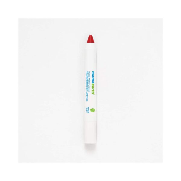 Mamaearth Hydra-Matte Crayon Transferproof Lipstick - 07 Raspberry Red (2.4g) - Mamaearth