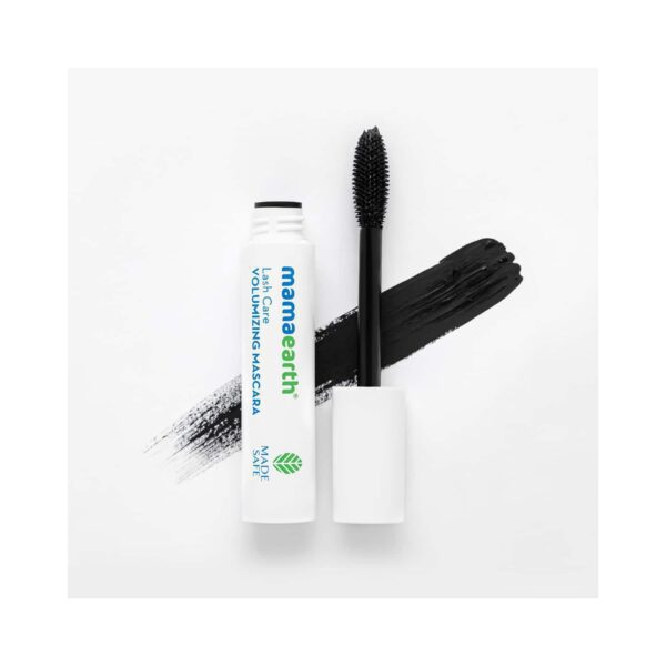 Mamaearth Lash Care Volumizing Mascara With Castor Oil & Almond Oil - Black (13g) - Mamaearth