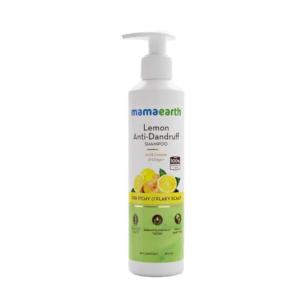 Mamaearth Lemon Anti-Dandruff Shampoo (250ml) - Mamaearth