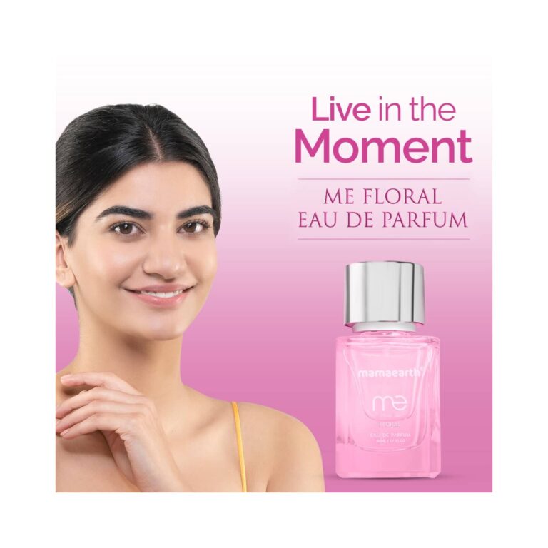 Mamaearth Me Floral Eau De Parfum - Live In The Moment (50ml) - Mamaearth