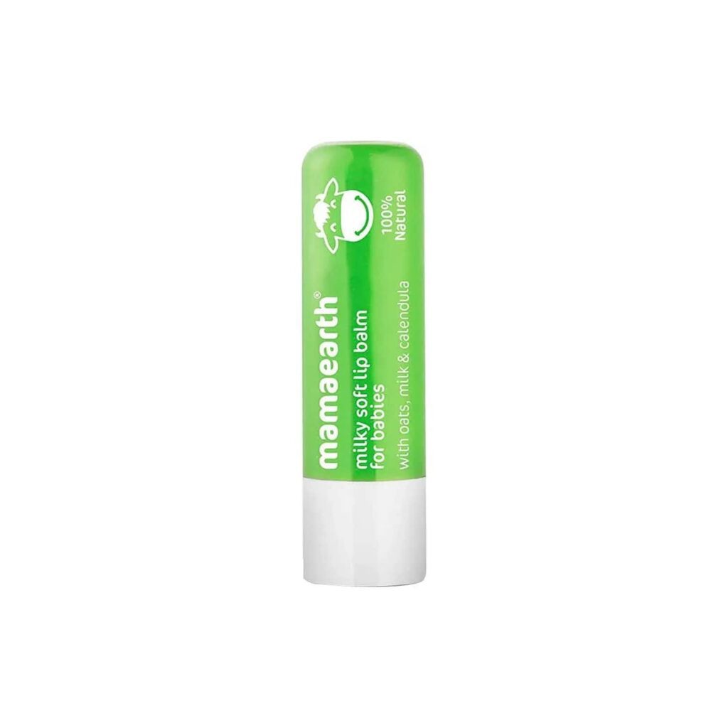 Mamaearth Milky Soft Natural Lip Balm For Babies (4g) - Mamaearth