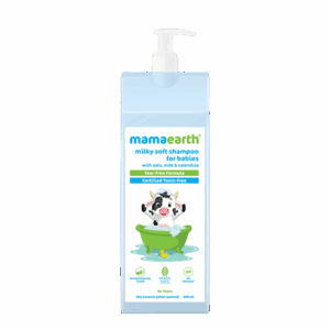 Mamaearth Milky Soft Shampoo For Babies (400ml) - Mamaearth