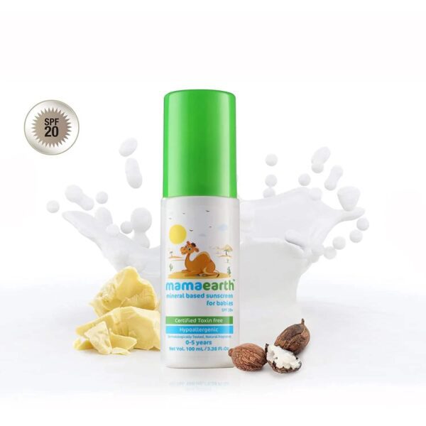 Mamaearth Mineral Based Sunscreen (100ml) - Mamaearth