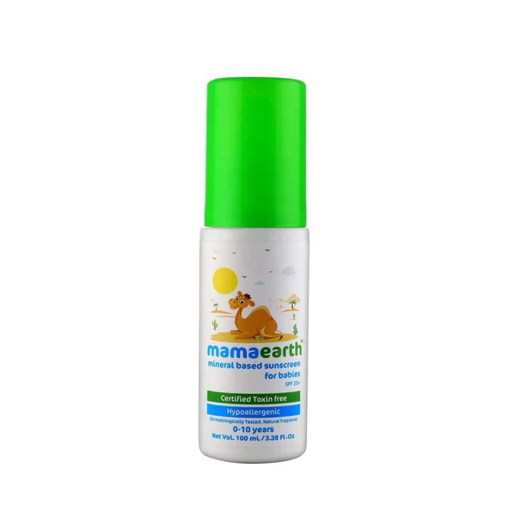 Mamaearth Mineral Based Sunscreen (100ml) - Mamaearth