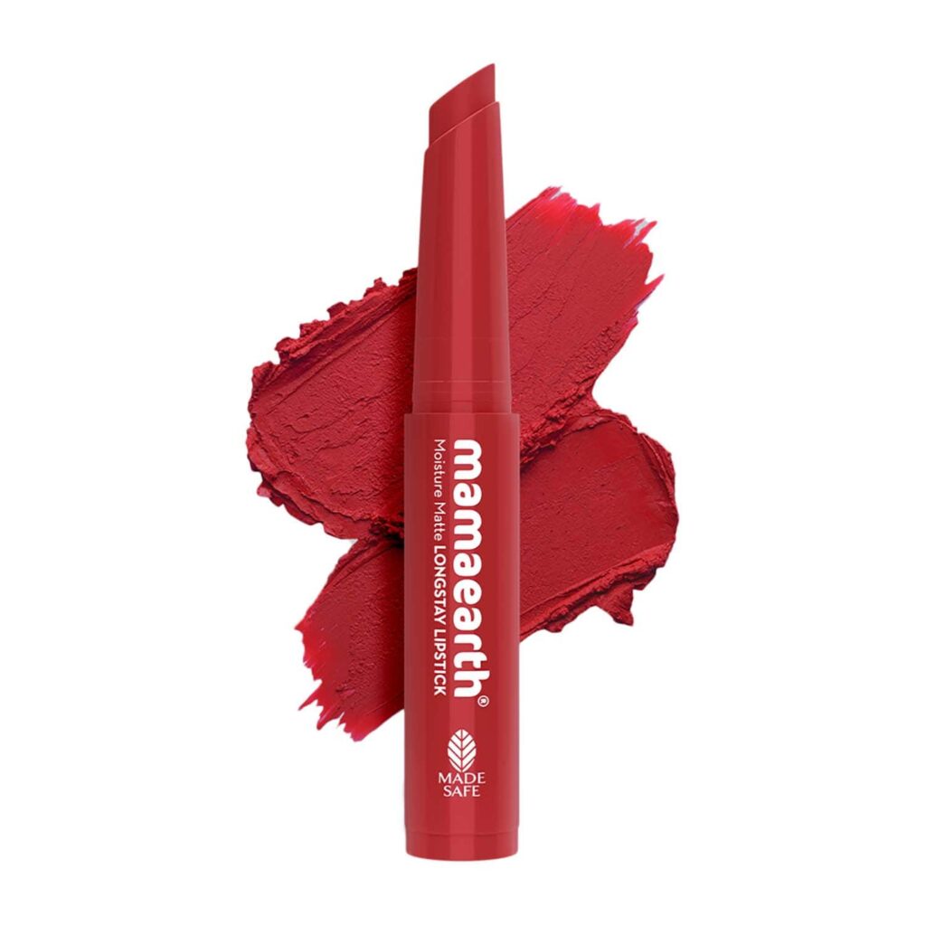 Mamaearth Moisture Matte Longstay Lipstick - 08 Pink Tulip (0.7 g) - Mamaearth