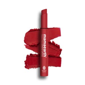 Mamaearth Moisture Matte Longstay Lipstick With Avocado Oil & Vitamin E - 07 Raspberry Scarlet (2g) - Mamaearth