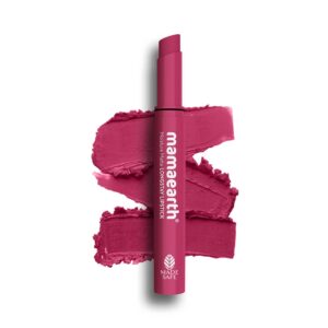 Mamaearth Moisture Matte Longstay Lipstick With Avocado Oil & Vitamin E - 10 Pink Lemonade (2g) - Mamaearth