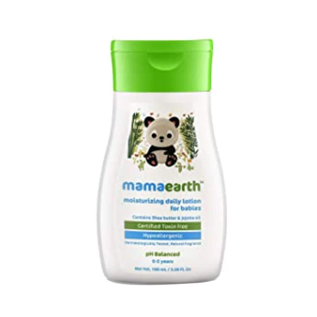 Mamaearth Moisturizing Daily Lotion For Babies (100ml) - Mamaearth