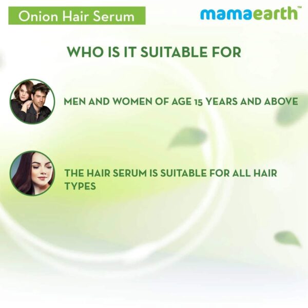 Mamaearth Onion Hair Serum with Onion & Biotin (100ml) - Mamaearth