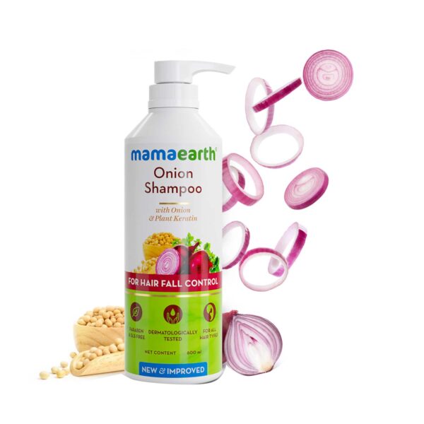 Mamaearth Onion Oil (250 ml) + Onion Shampoo (600 ml) + Onion Conditioner (400 ml) Combo - Mamaearth
