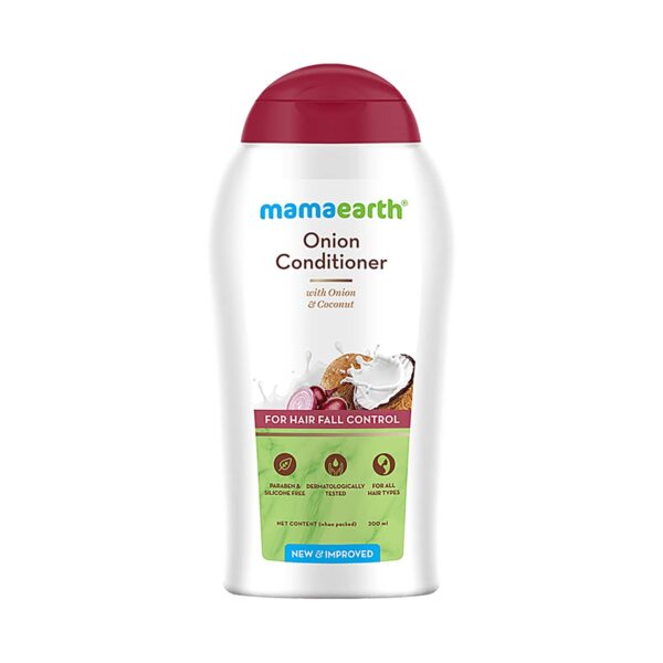 Mamaearth Onion Shampoo with Plant Keratin (200ml) - Mamaearth