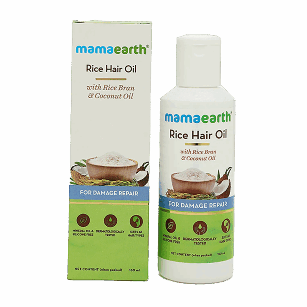 Mamaearth Rice Hair Oil (150ml) - Mamaearth