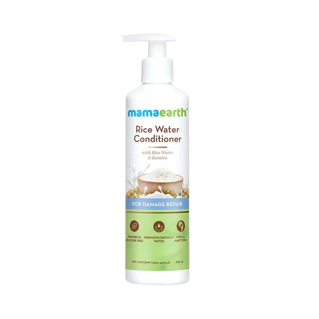 Mamaearth Rice Water Conditioner with Rise Water & Keratin (250ml) - Mamaearth