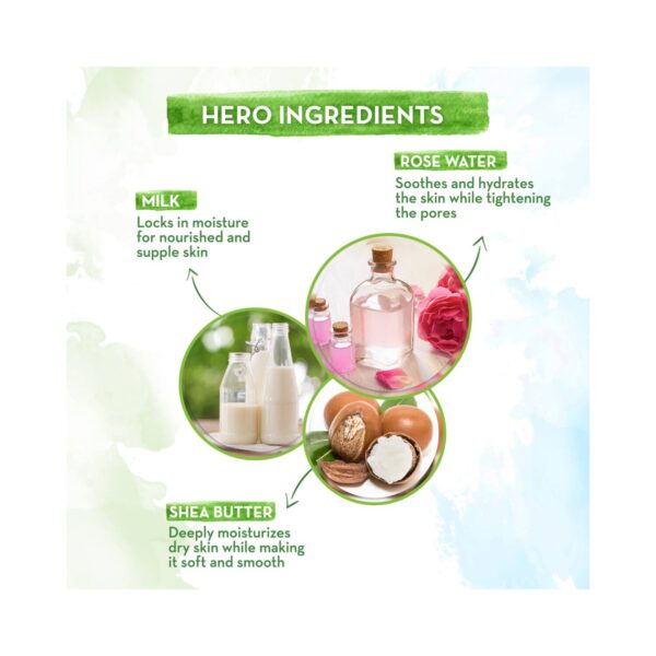 Mamaearth Rose Body Lotion With Rose Water & Milk For Deep Hydration (200ml) - Mamaearth