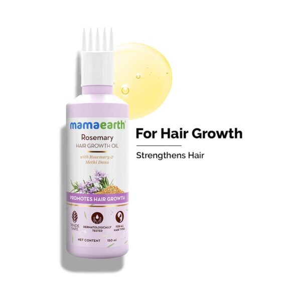 Mamaearth Rosemary Hair Fall Control Kit (650 ml) - Mamaearth