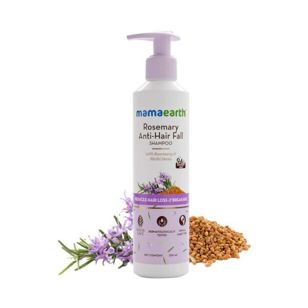 Mamaearth Rosemary Hair Fall Control Kit (650 ml) - Mamaearth
