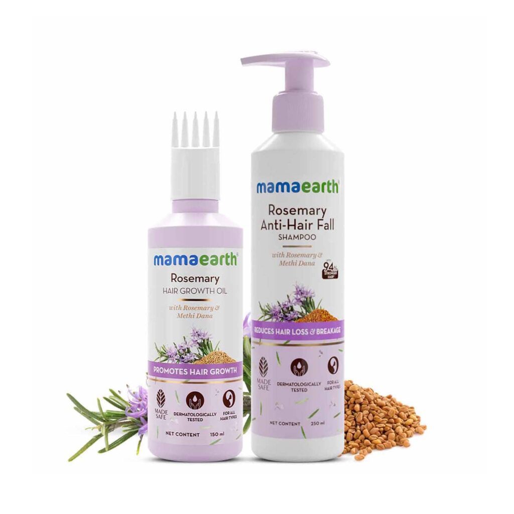 Mamaearth Rosemary Hair Growth Combo (400 ml) - Mamaearth