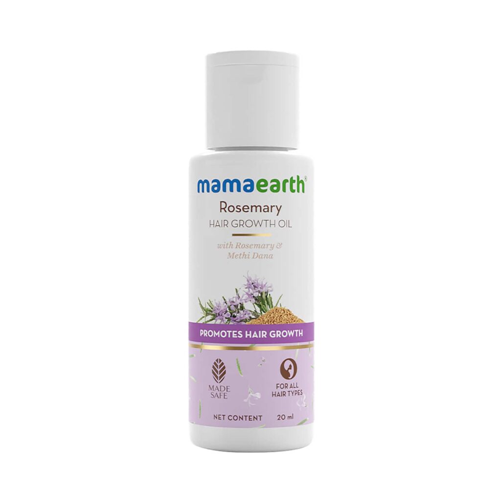 Mamaearth Rosemary Hair Growth Oil With Rosemary & Methi Dana (20ml) - Mamaearth