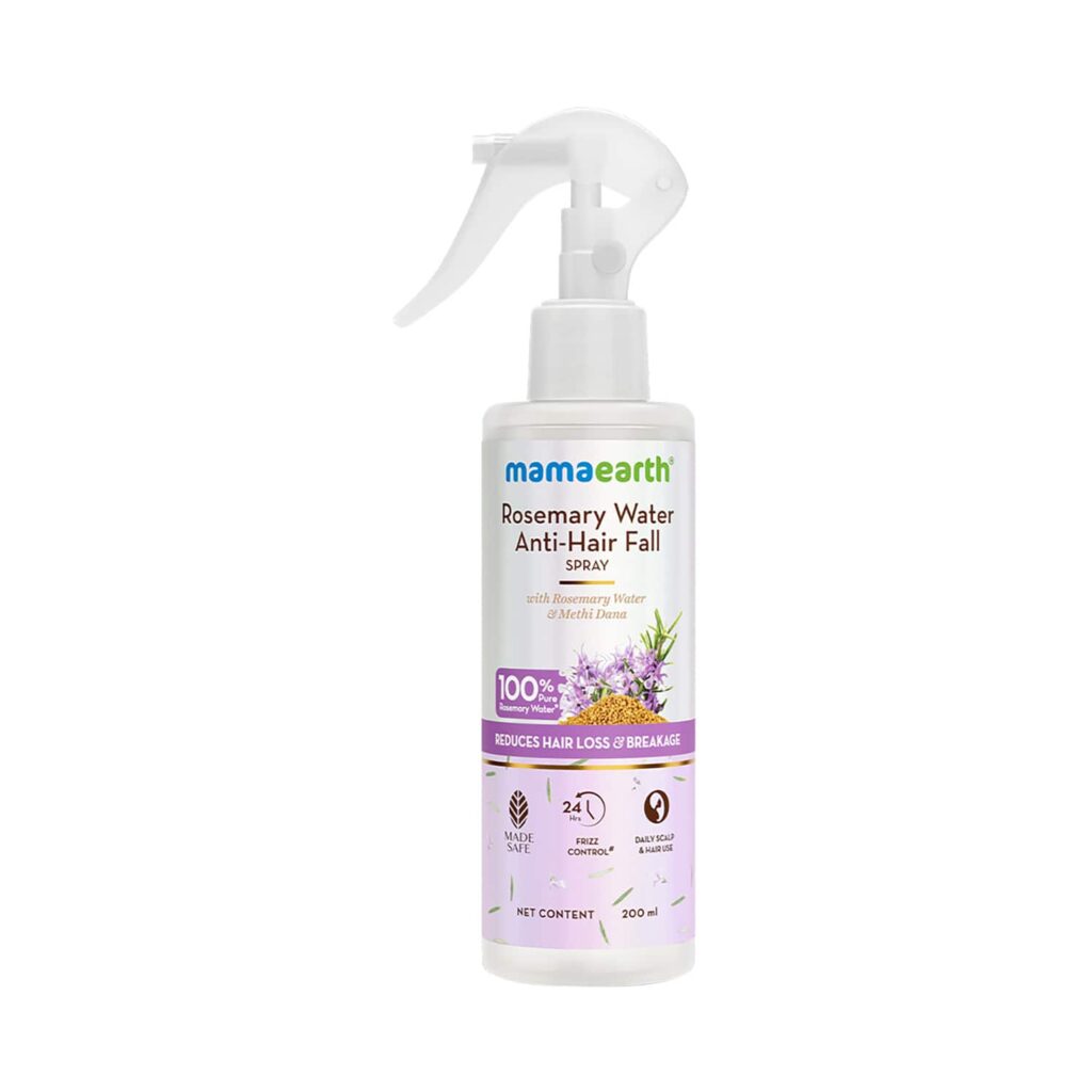 Mamaearth Rosemary Water Anti-Hair Fall Spray (200 ml) - Mamaearth