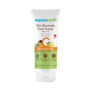 Mamaearth Skin Illuminate Face Cream With Vitamin C And Turmeric For Radiant Skin (80g) - Mamaearth