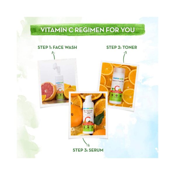 Mamaearth Skin Illuminate Face Serum For Radiant Skin With Vitamin C & Turmeric (15ml) - Mamaearth