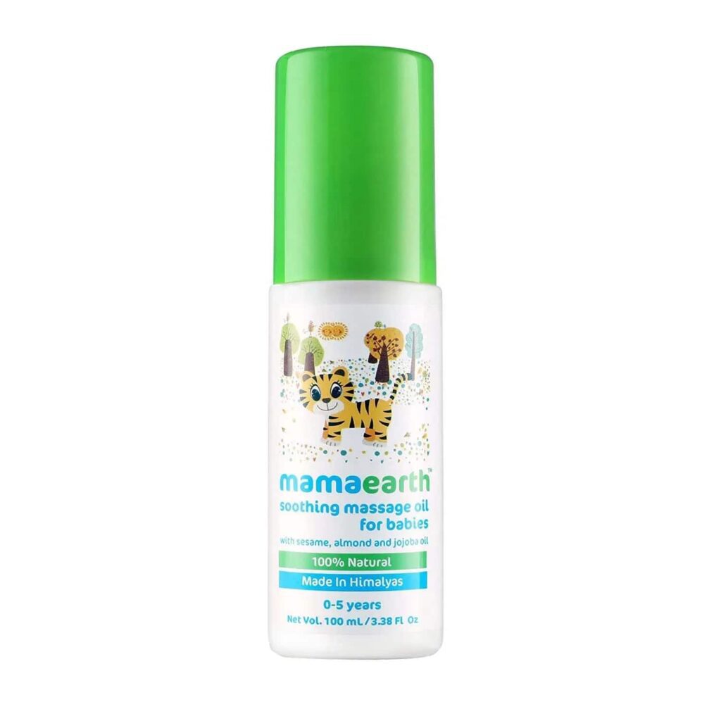 Mamaearth Soothing Massage Oil (100ml) - Mamaearth