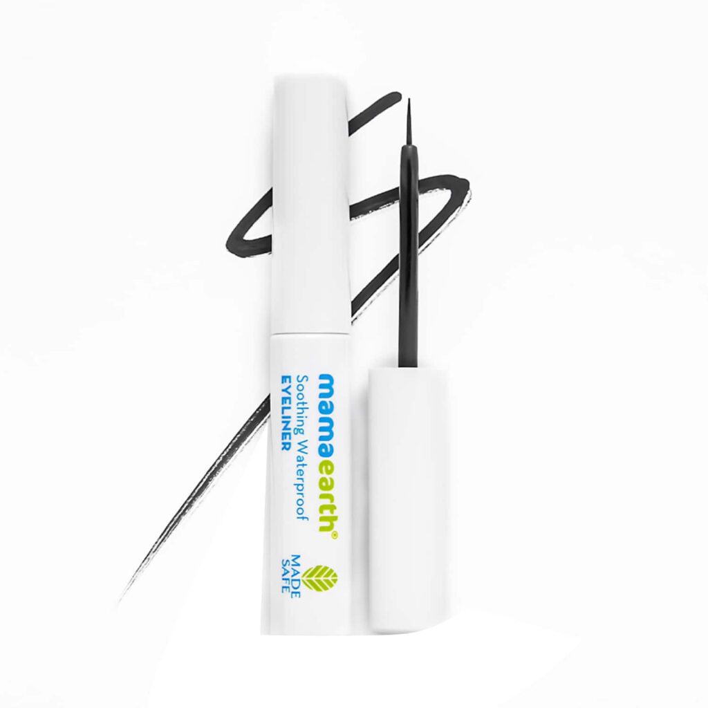 Mamaearth Soothing Waterproof Eyeliner With Almond Oil & Castor Oil - Black (3.5ml) - Mamaearth