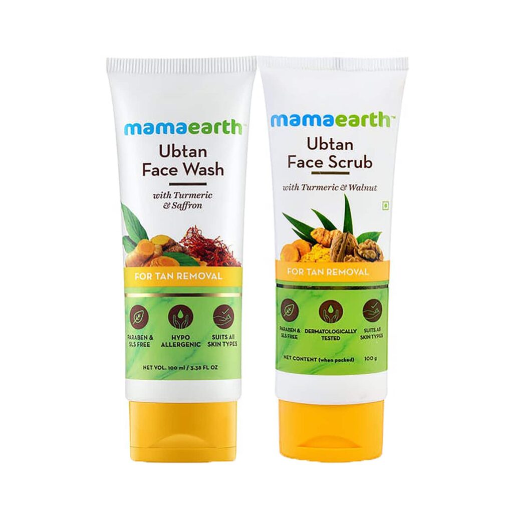 Mamaearth Tan Removal Combo - (2 Pcs) - Mamaearth