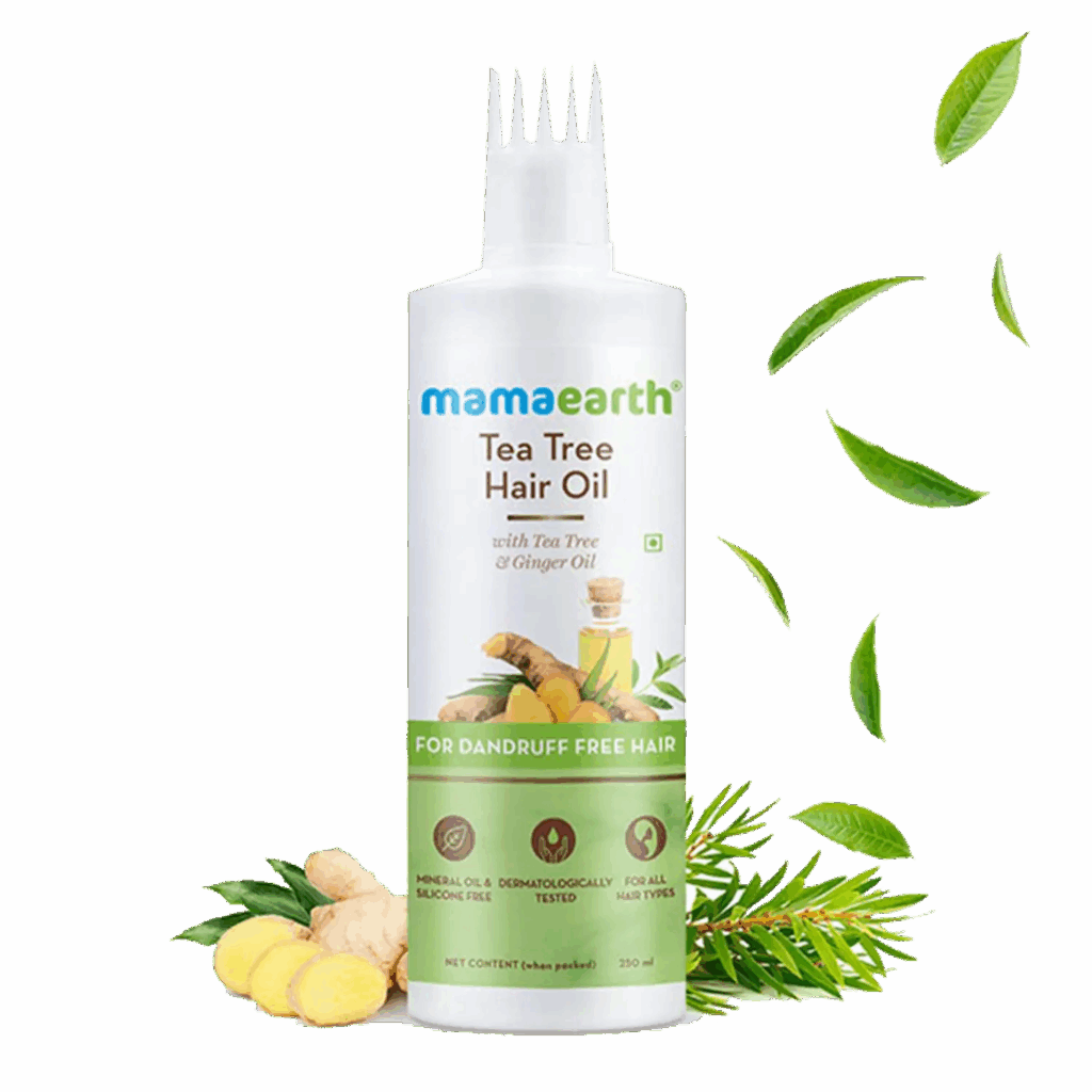 Mamaearth Tea Tree Hair Oil (250ml) - Mamaearth
