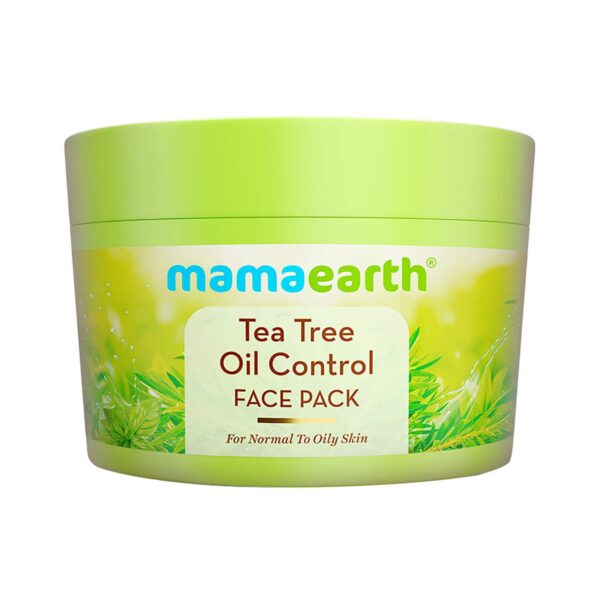 Mamaearth Tea Tree Oil Control Face Pack With Tea Tree & Salicylic Acid (200 g) - Mamaearth