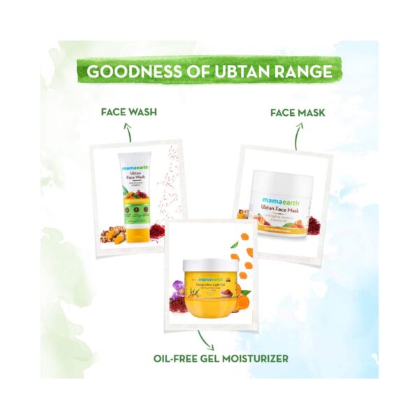 Mamaearth Ubtan Night Cream With Turmeric & Saffron For Skin Brightening (50g) - Mamaearth