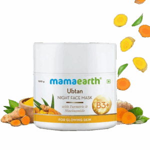 Mamaearth Ubtan Night Face Mask (100g) - Mamaearth