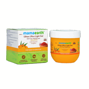 Mamaearth Ubtan Ultra Light Gel Oil Free Moisturizer (200ml) - Mamaearth