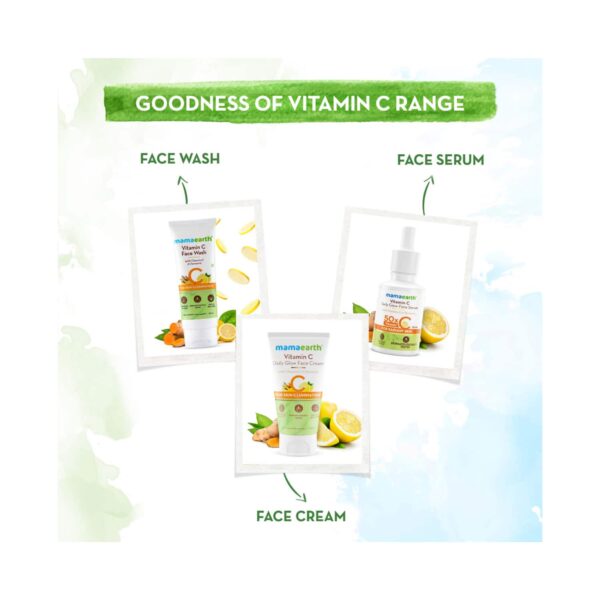 Mamaearth Vitamin C Daily Glow Face Serum (10ml) - Mamaearth