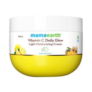 Mamaearth Vitamin C Daily Glow Light Moisturizing Cream (200 g) - Mamaearth