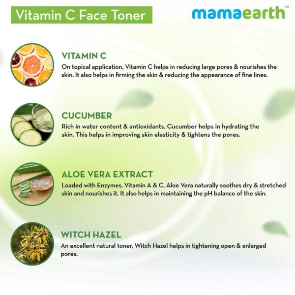 Mamaearth Vitamin C Face Toner (200ml) - Mamaearth