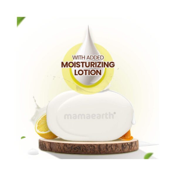 Mamaearth Vitamin C Moisturizing Lotion Soap - (4 pcs) - Mamaearth