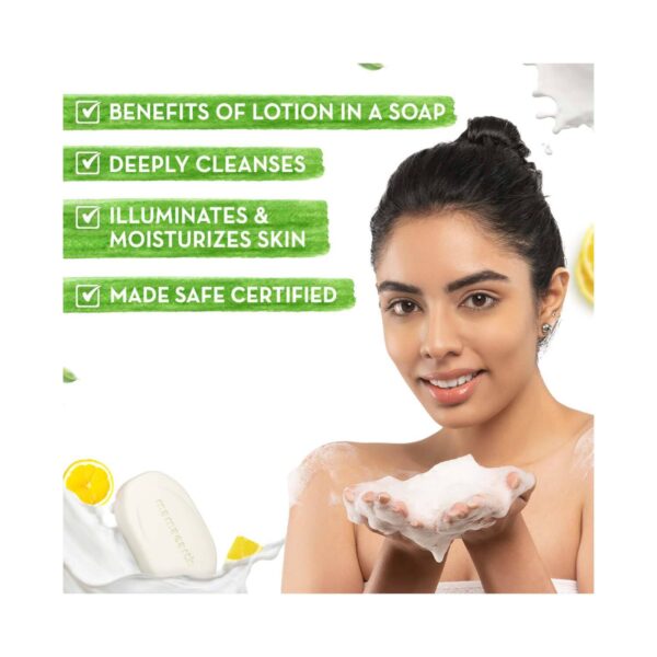 Mamaearth Vitamin C Moisturizing Lotion Soap - (4 pcs) - Mamaearth