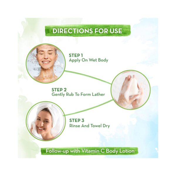 Mamaearth Vitamin C Nourishing Bathing Soap With Vitamin C & Honey- (5Pcs) - Mamaearth