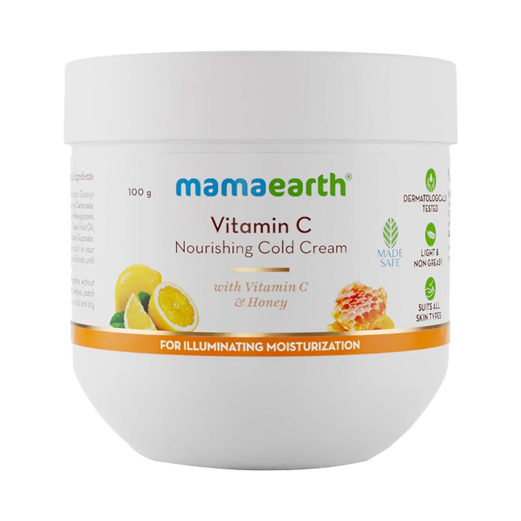 Mamaearth Vitamin C Nourishing Cold Cream (100g) - Mamaearth