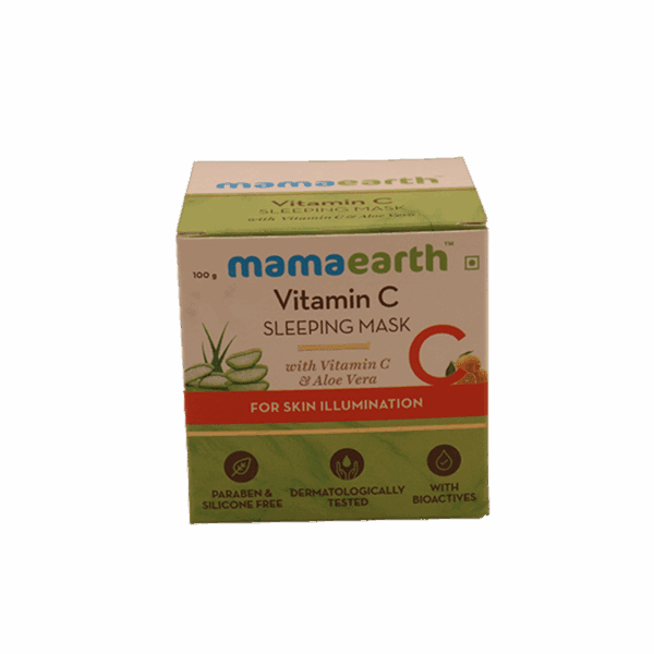 Mamaearth Vitamin C Sleeping Mask (100g) - Mamaearth