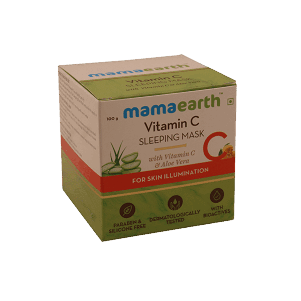 Mamaearth Vitamin C Sleeping Mask (100g) - Mamaearth